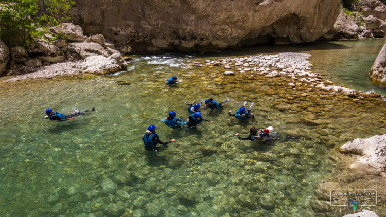 photo aqua rando trekking verdon